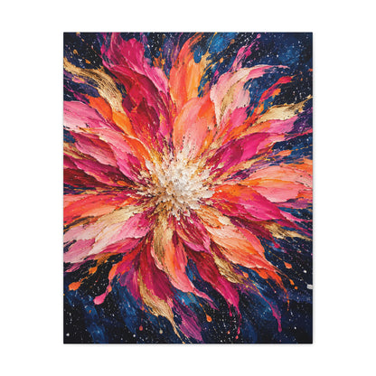 Supernova Bloom · Frameless Canvas