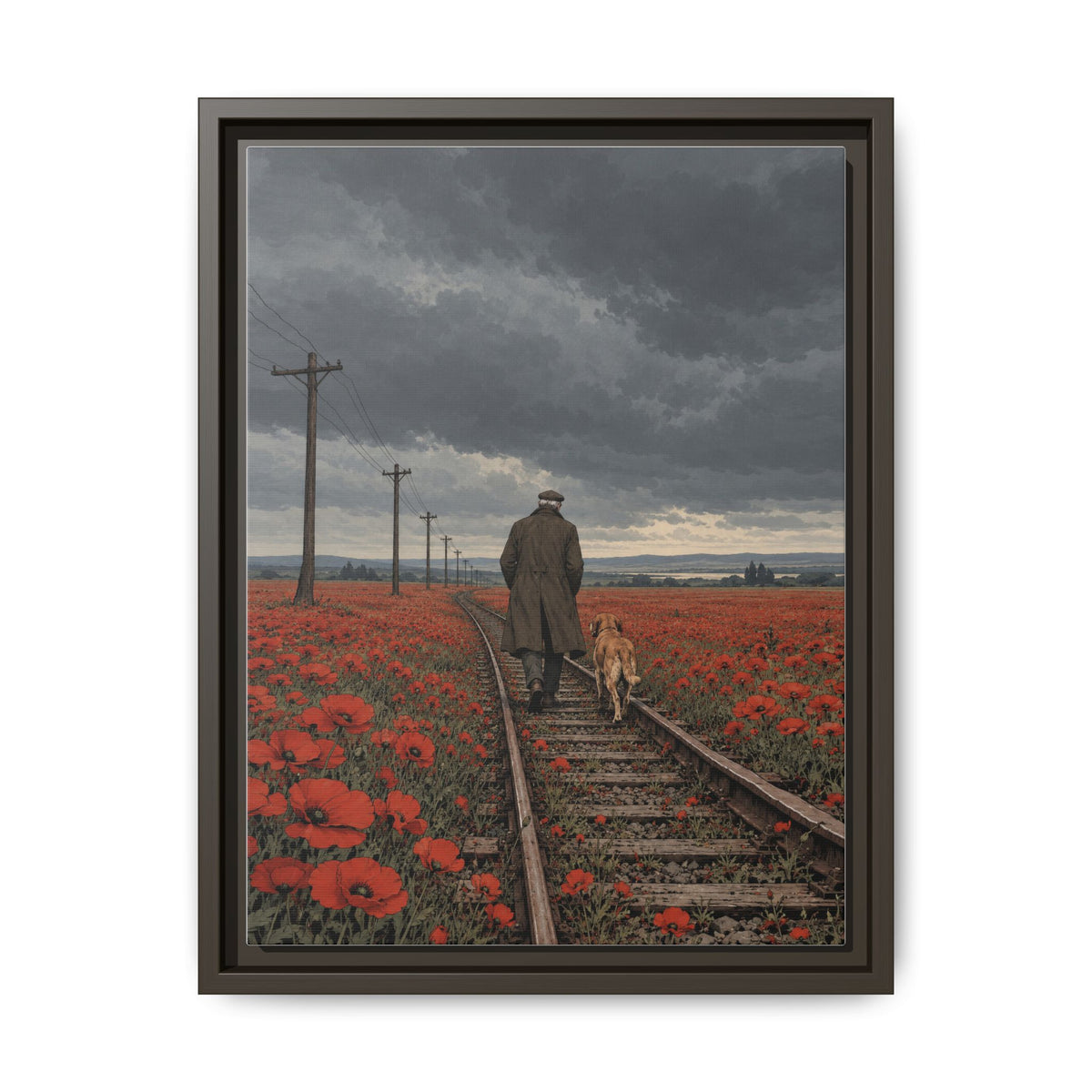 Northbound · Framed Canvas