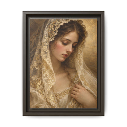 Dama di Pizzo · Framed Canvas