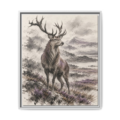 Rex Montium · Framed Canvas