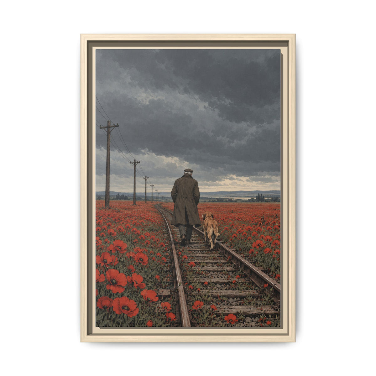 Northbound · Framed Canvas