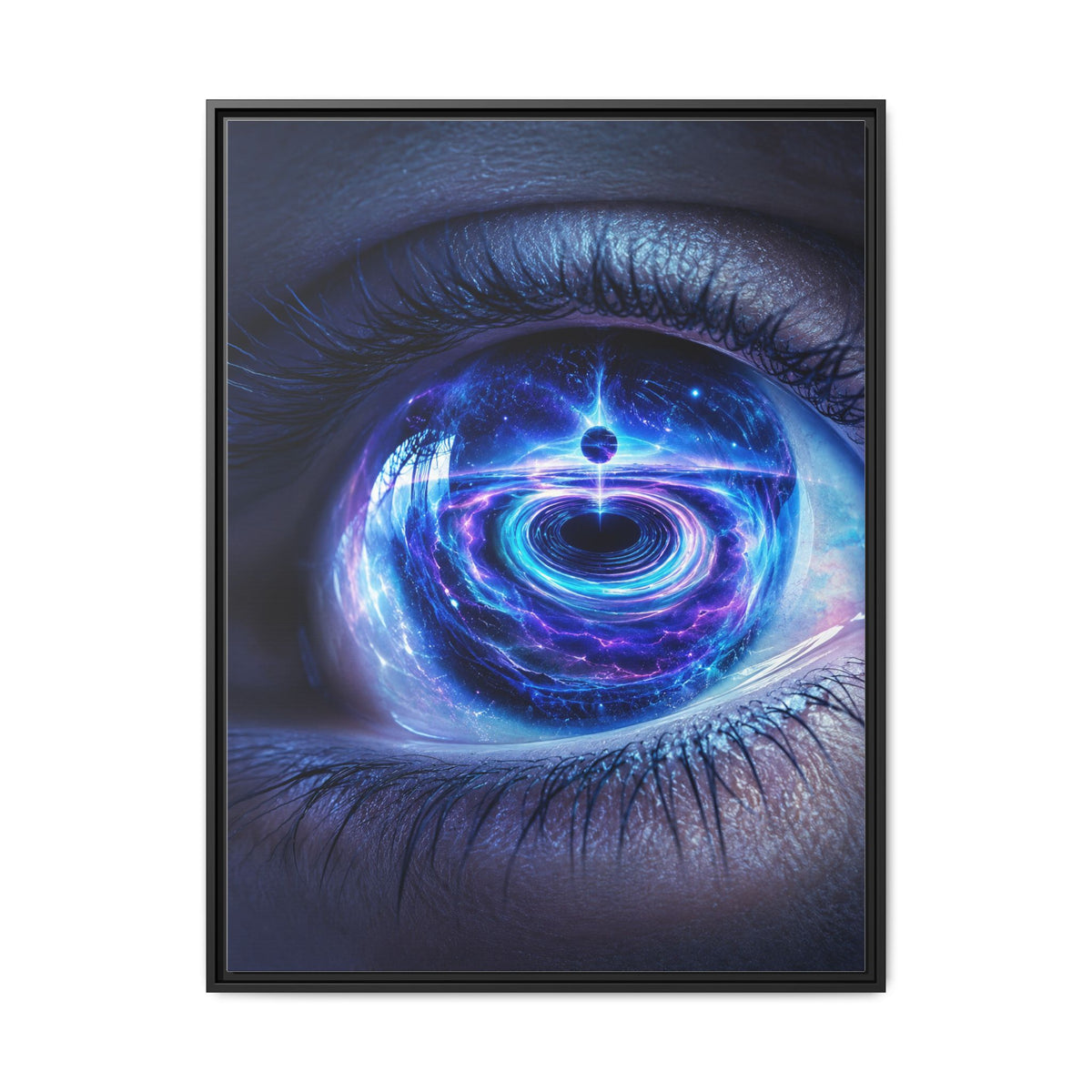 Eclipse of the Inner Eye · Framed Canvas