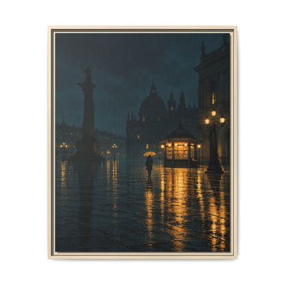 Small Hours · Framed Canvas