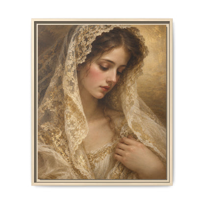 Dama di Pizzo · Framed Canvas