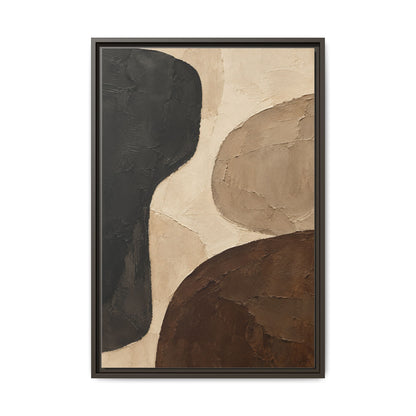 Sand and Shadow · Framed Canvas