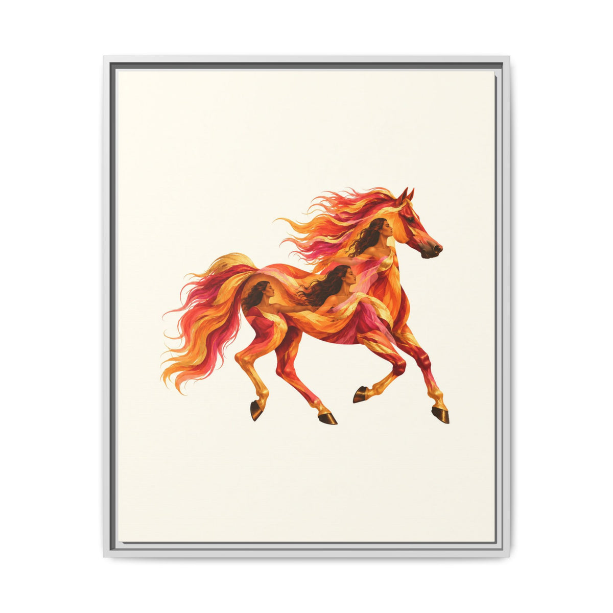 Equa Solaris · Framed Canvas
