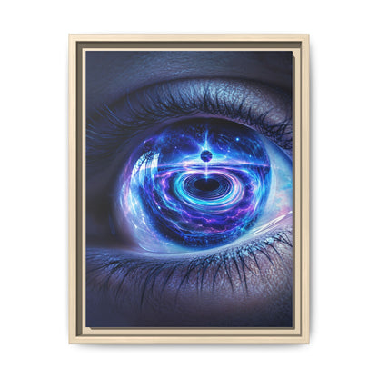 Eclipse of the Inner Eye · Framed Canvas