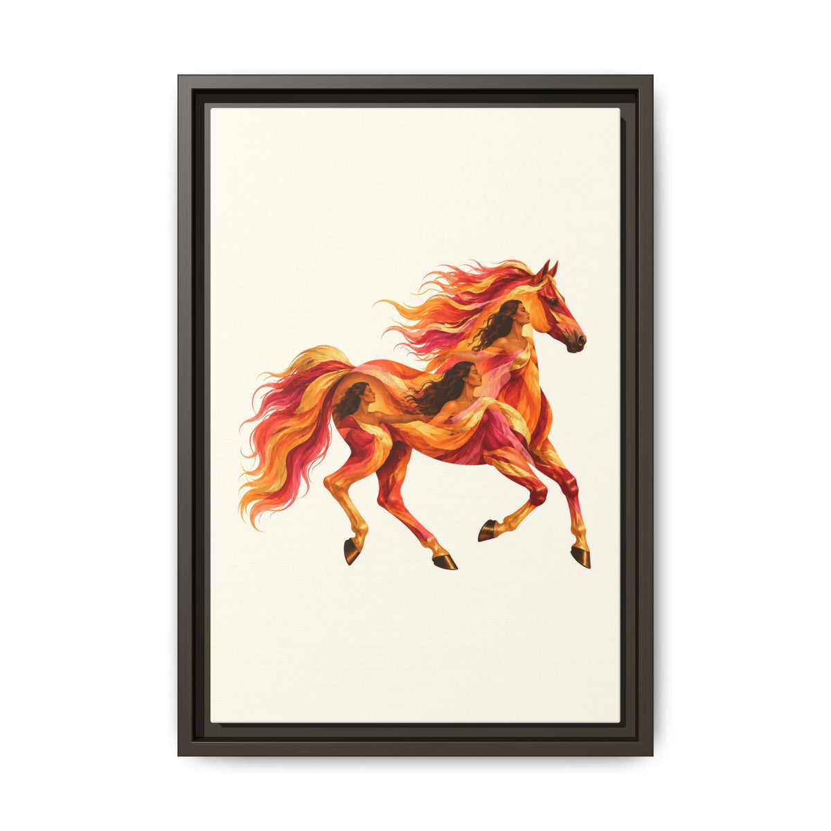 Equa Solaris · Framed Canvas