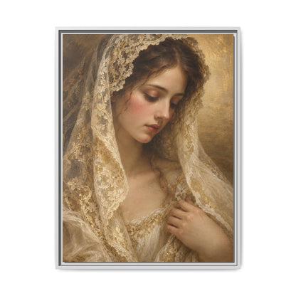 Dama di Pizzo · Framed Canvas