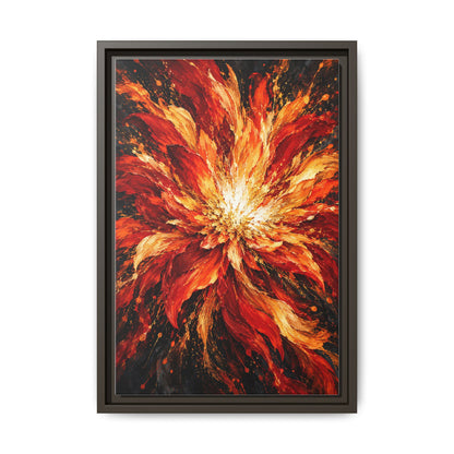 Phoenix Bloom · Framed Canvas