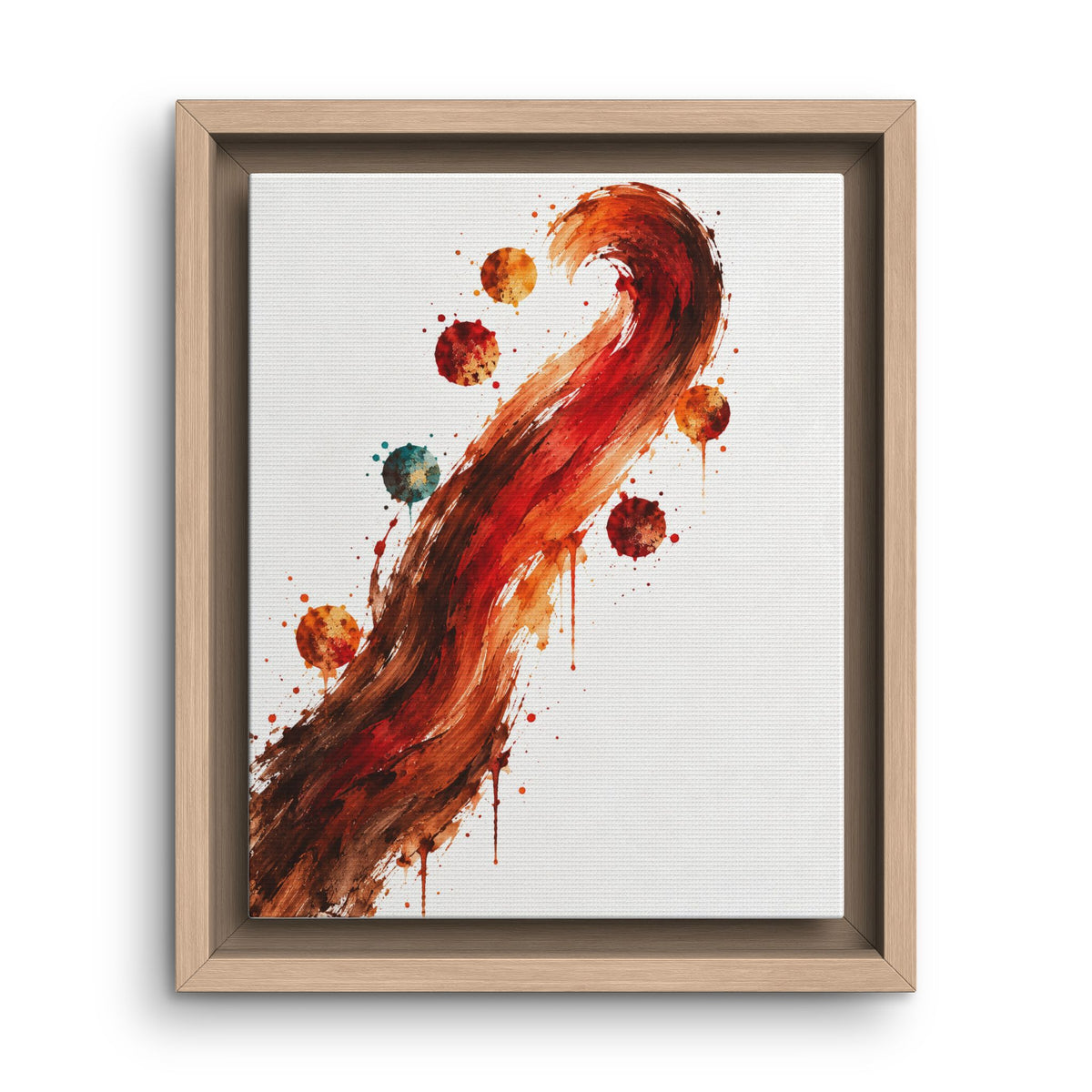 Le Premier Geste · Framed Canvas