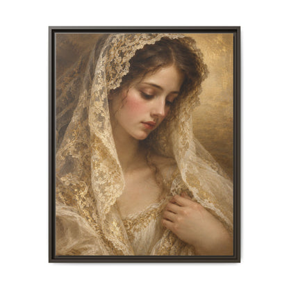 Dama di Pizzo · Framed Canvas