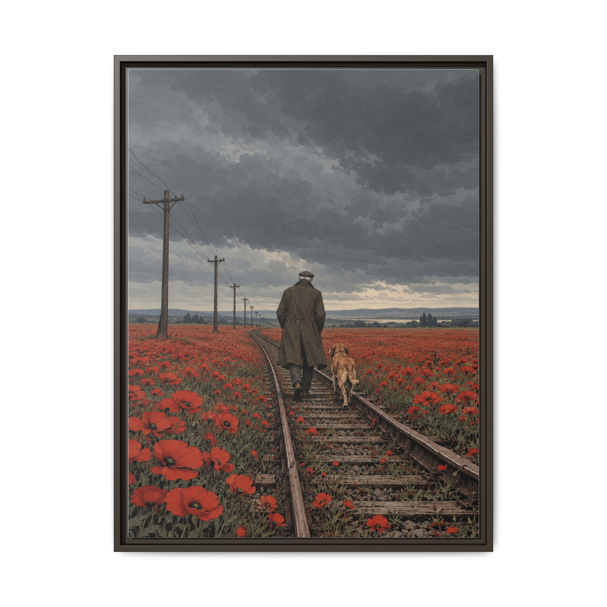 Northbound · Framed Canvas