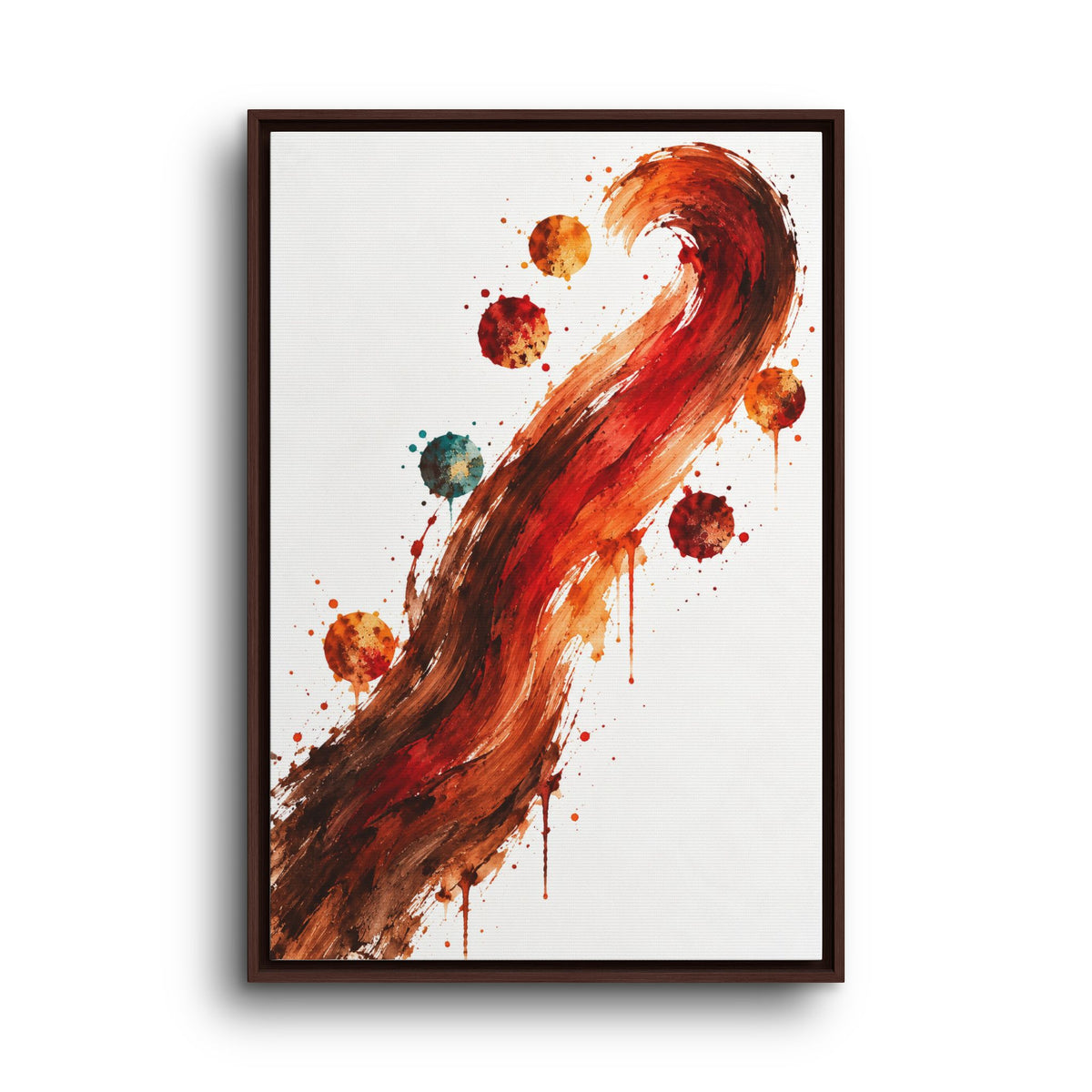 Le Premier Geste · Framed Canvas