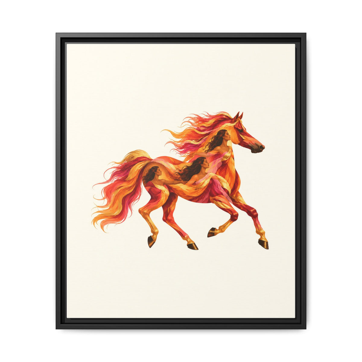 Equa Solaris · Framed Canvas