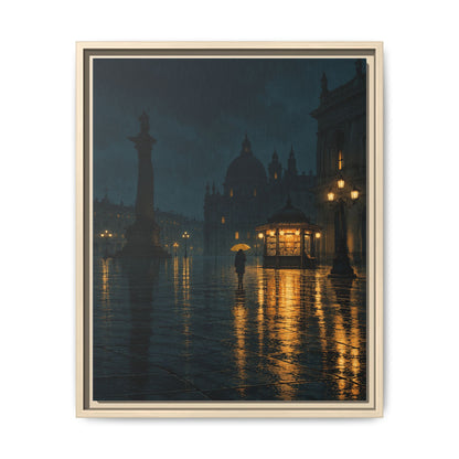 Small Hours · Framed Canvas