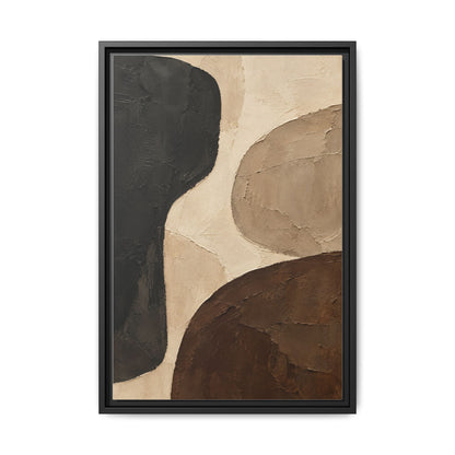 Sand and Shadow · Framed Canvas
