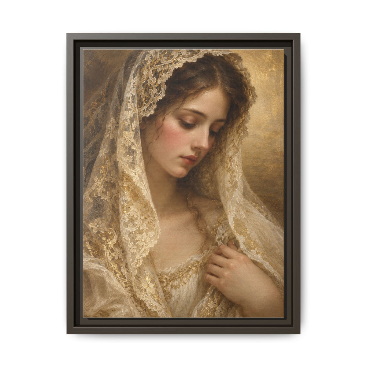 Dama di Pizzo · Framed Canvas