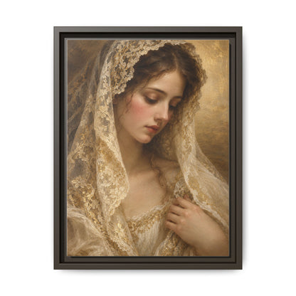 Dama di Pizzo · Framed Canvas