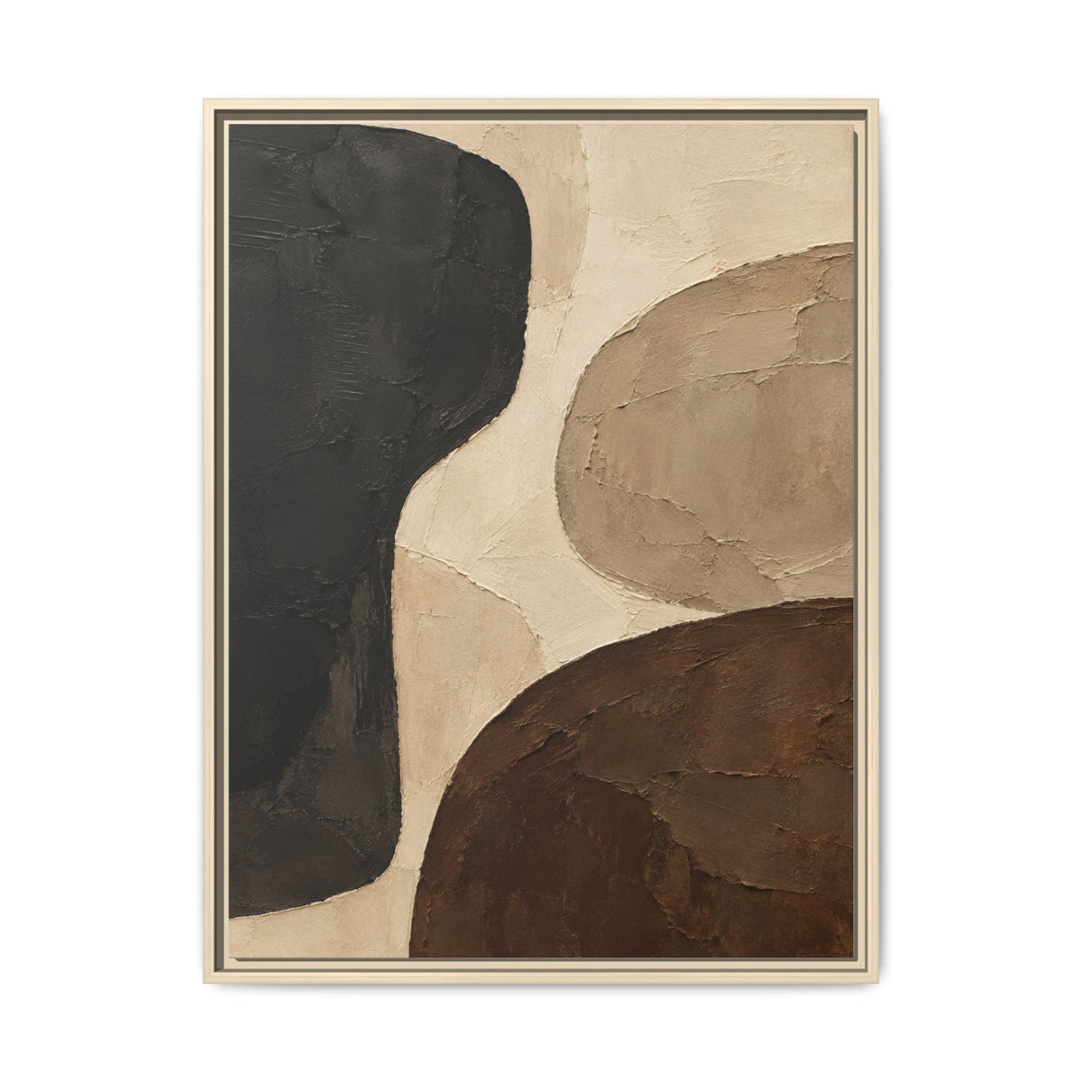 Sand and Shadow · Framed Canvas