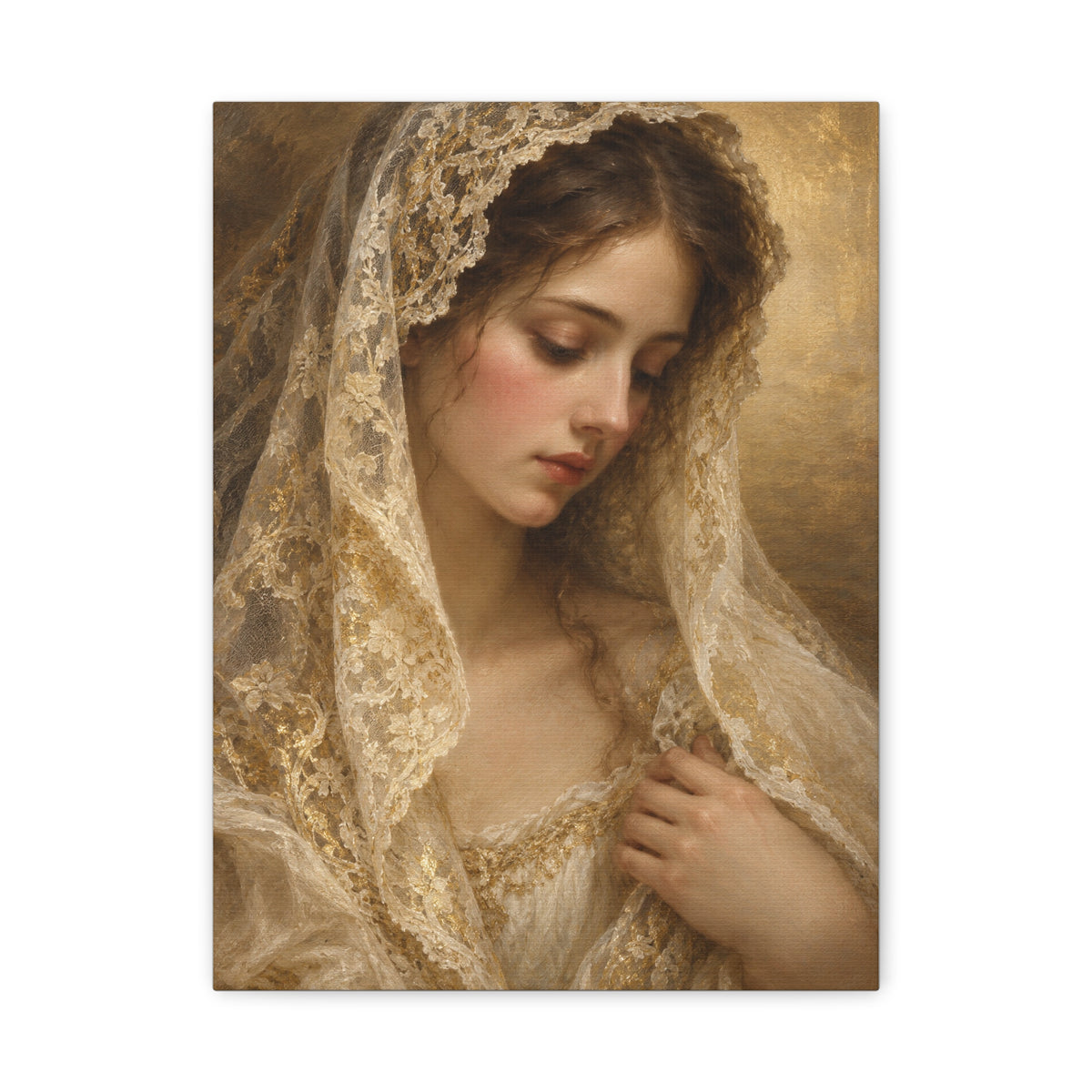 Dama di Pizzo · Frameless Canvas