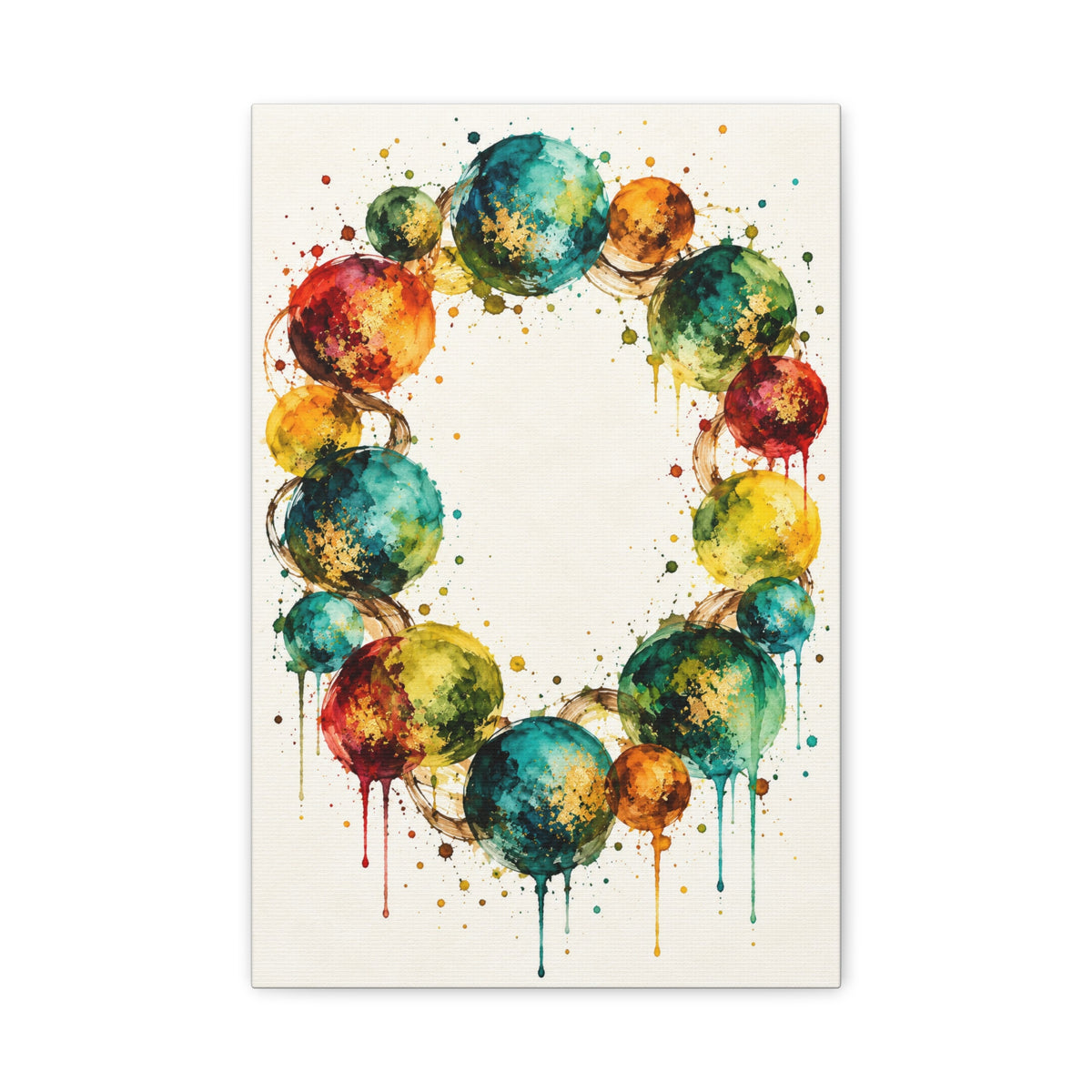 La Ronde · Frameless Canvas