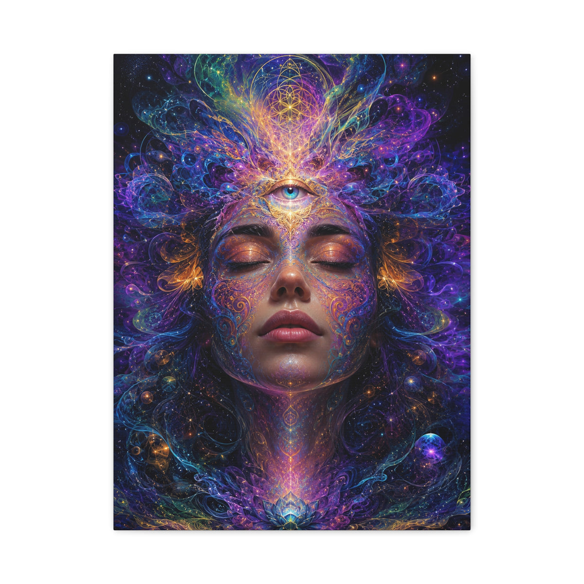 The Inner Cosmos · Frameless Canvas