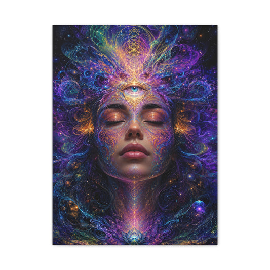 The Inner Cosmos · Frameless Canvas