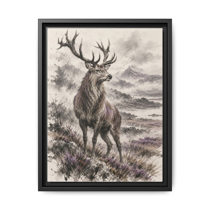 Rex Montium · Framed Canvas