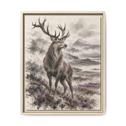 Rex Montium · Framed Canvas