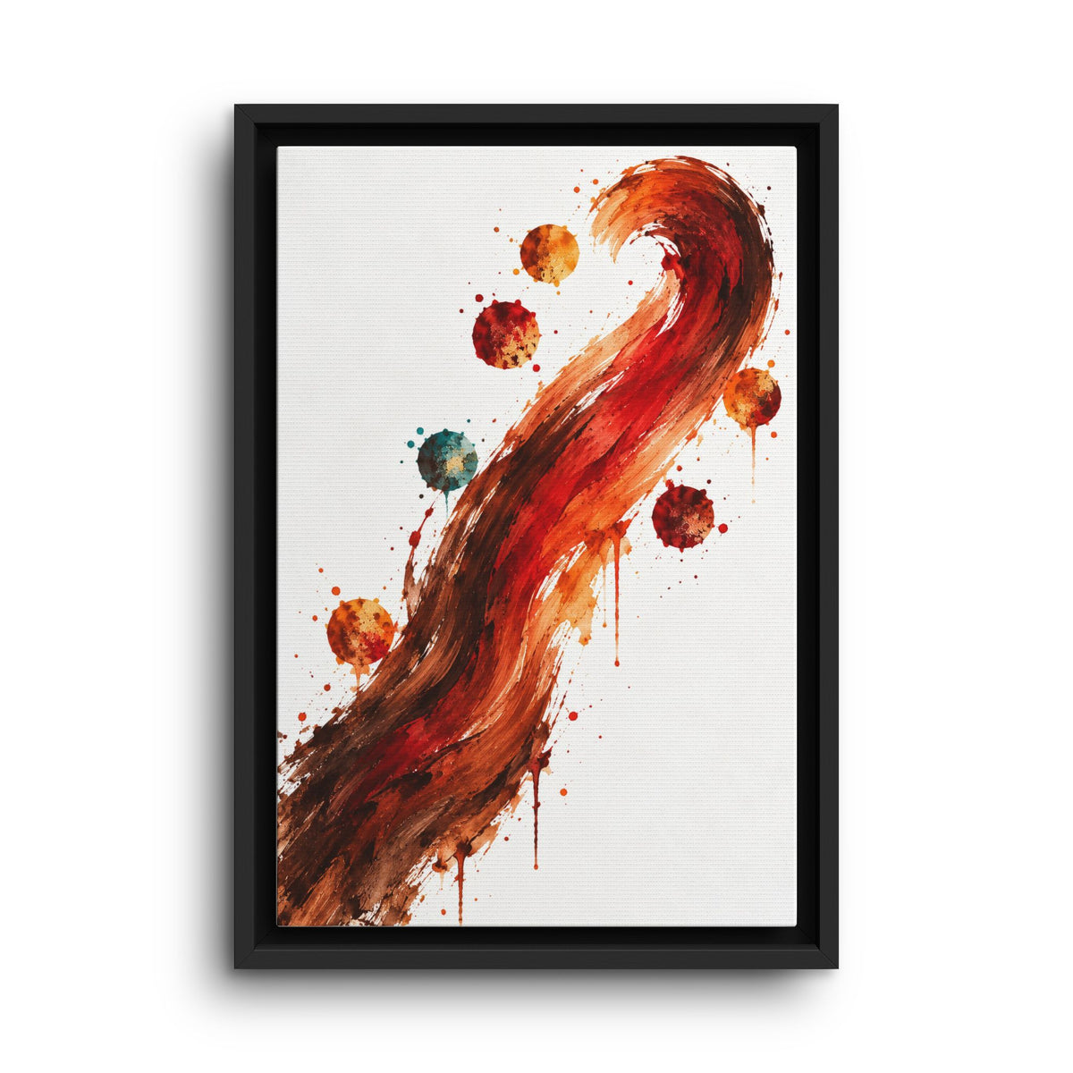 Le Premier Geste · Framed Canvas