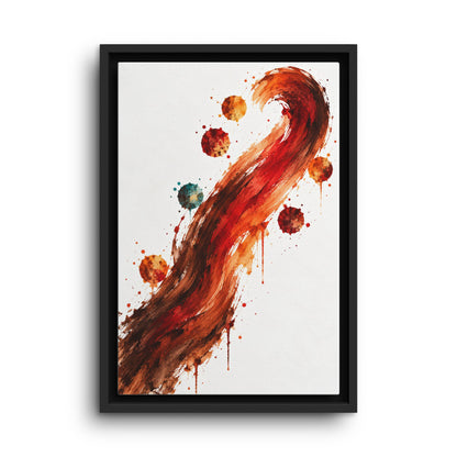 Le Premier Geste · Framed Canvas