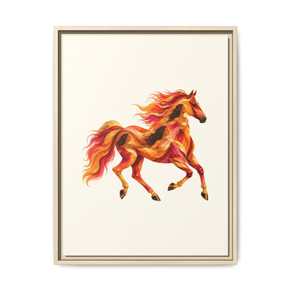 Equa Solaris · Framed Canvas
