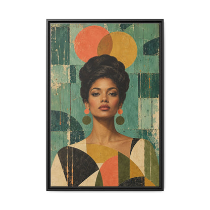 Coral Equinox · Framed Canvas
