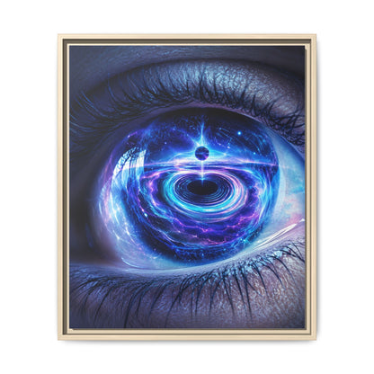 Eclipse of the Inner Eye · Framed Canvas
