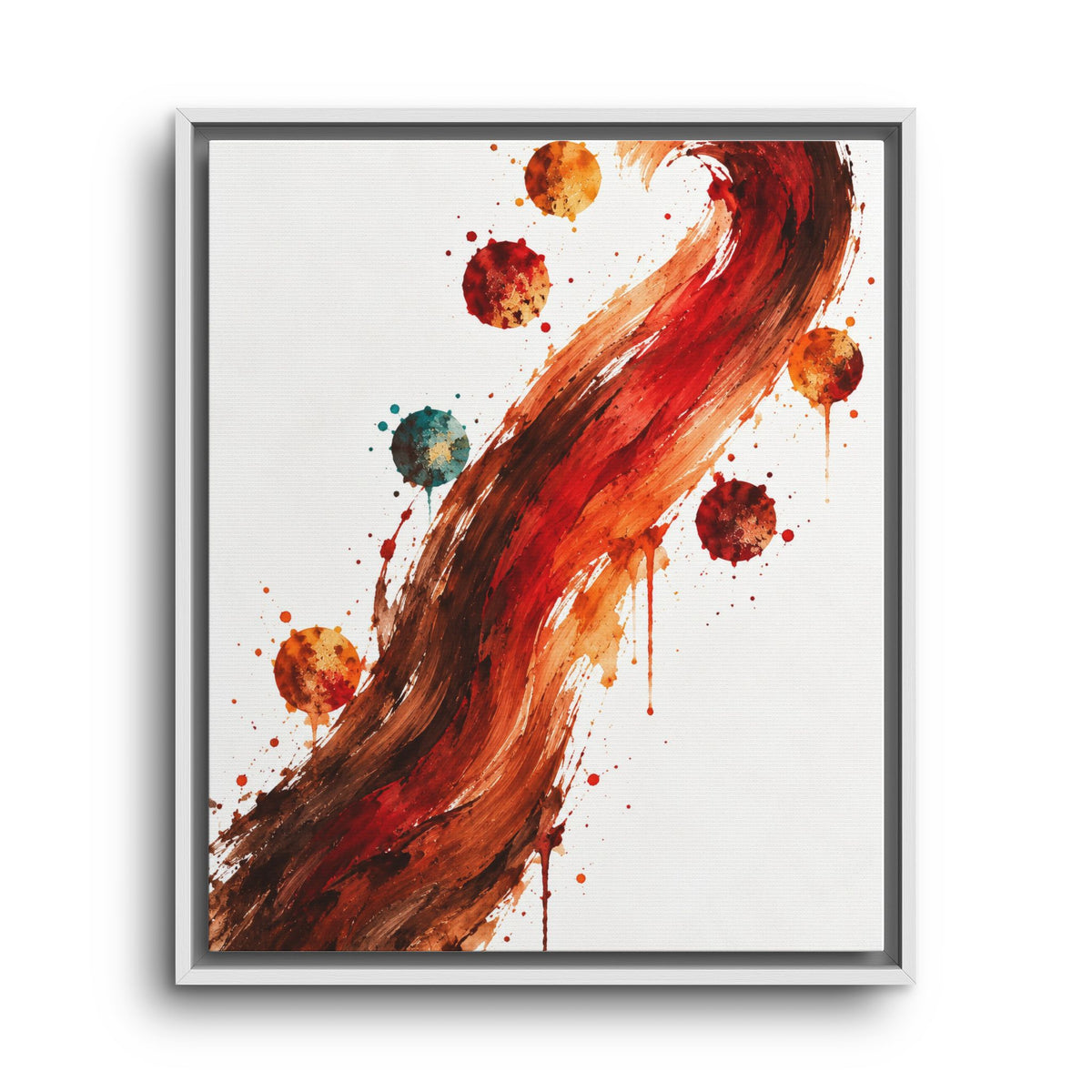 Le Premier Geste · Framed Canvas