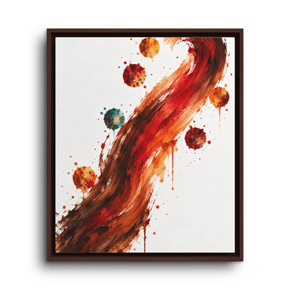 Le Premier Geste · Framed Canvas