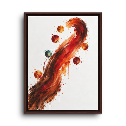 Le Premier Geste · Framed Canvas