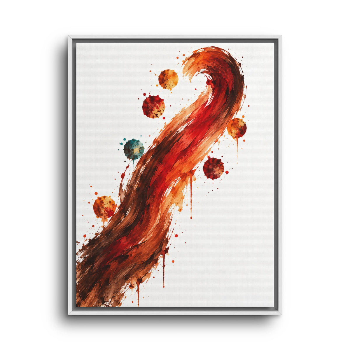 Le Premier Geste · Framed Canvas