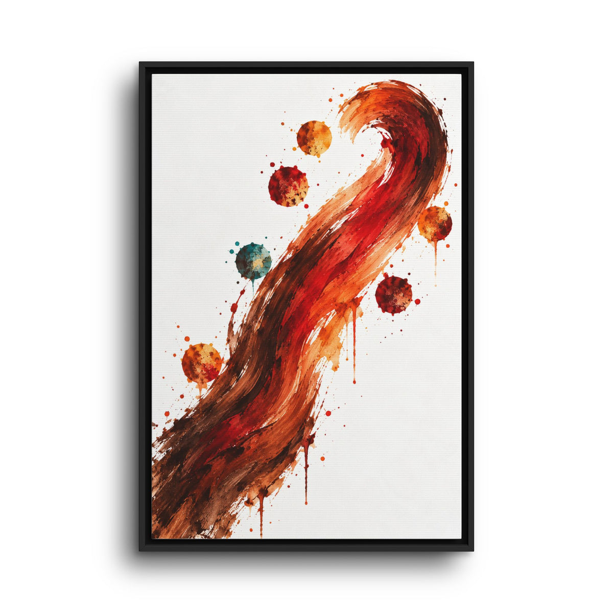 Le Premier Geste · Framed Canvas