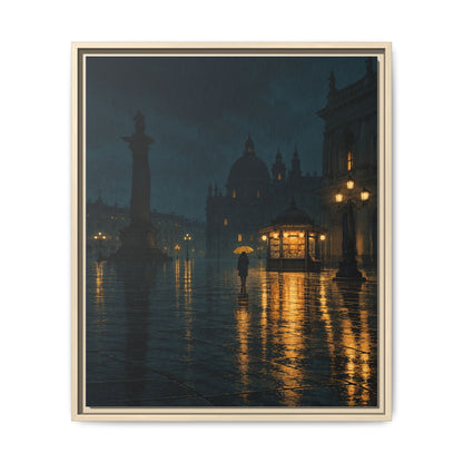 Small Hours · Framed Canvas