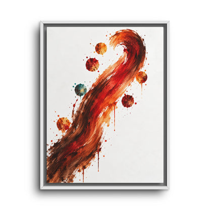 Le Premier Geste · Framed Canvas