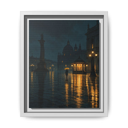Small Hours · Framed Canvas