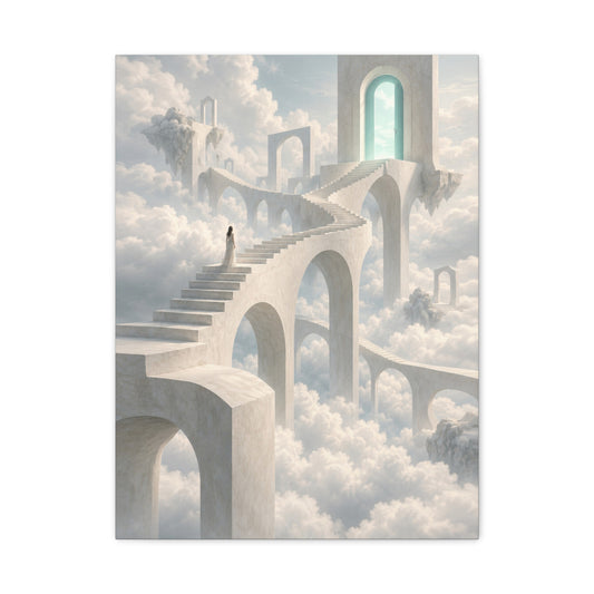 Porta Nubium · Frameless Canvas