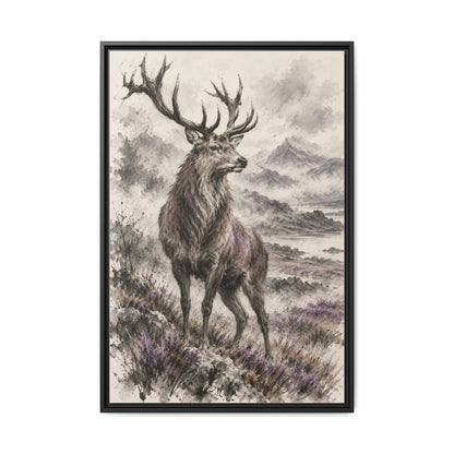 Rex Montium · Framed Canvas