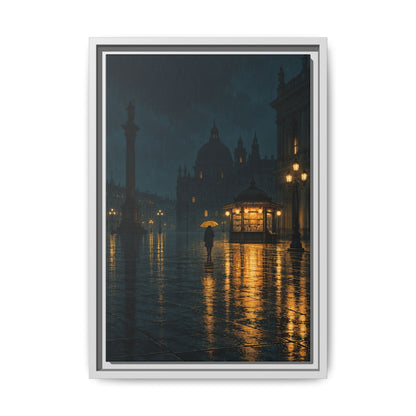 Small Hours · Framed Canvas