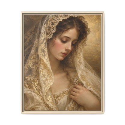 Dama di Pizzo · Framed Canvas