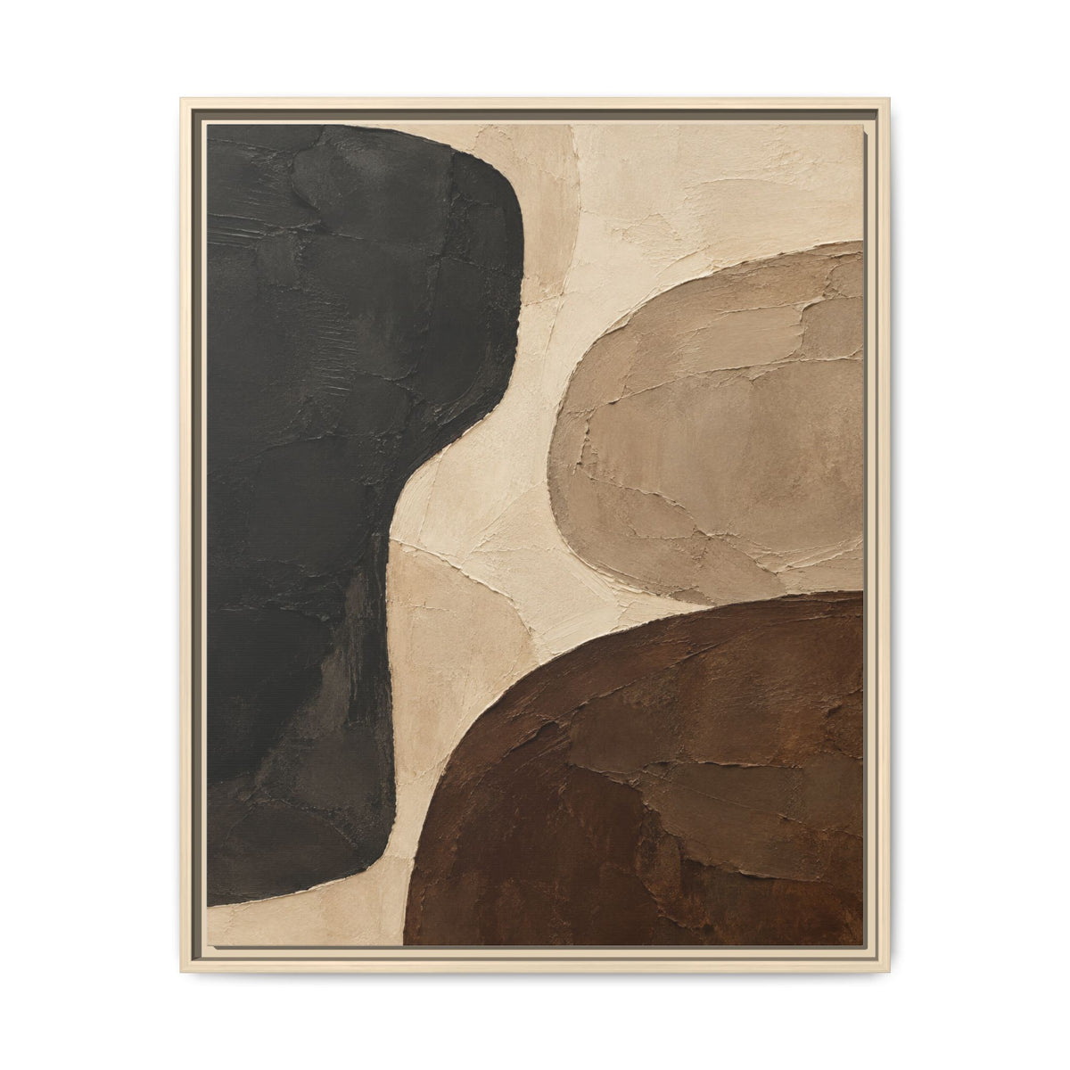Sand and Shadow · Framed Canvas