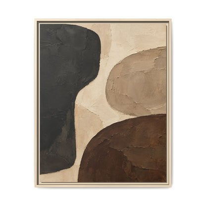 Sand and Shadow · Framed Canvas