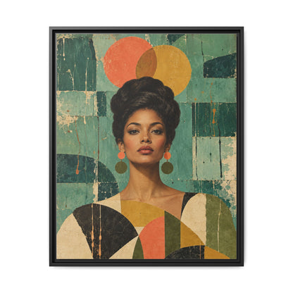 Coral Equinox · Framed Canvas